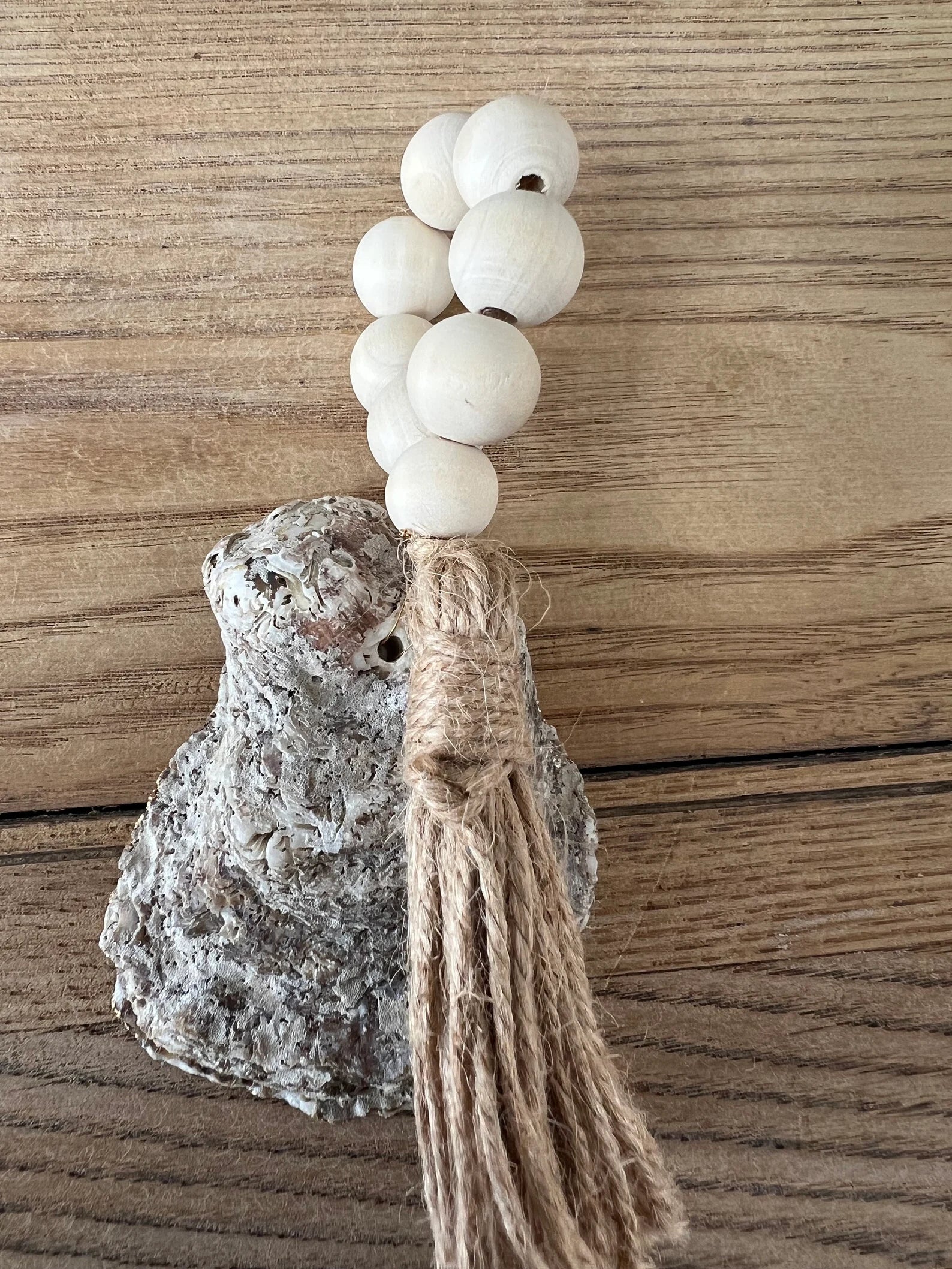 Beachy coastal wedding Serena Lily inspired oyster napkin ring