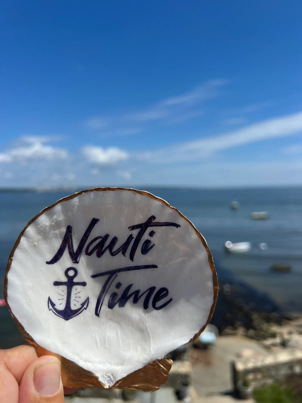Beach Bachelorette Favor Idea Shell Dish