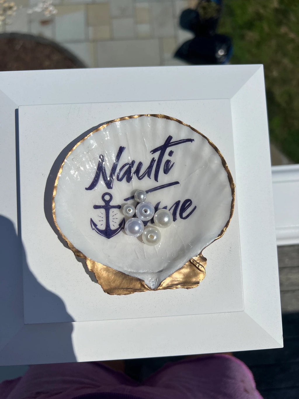 Beach Bachelorette Favor Idea Shell Dish