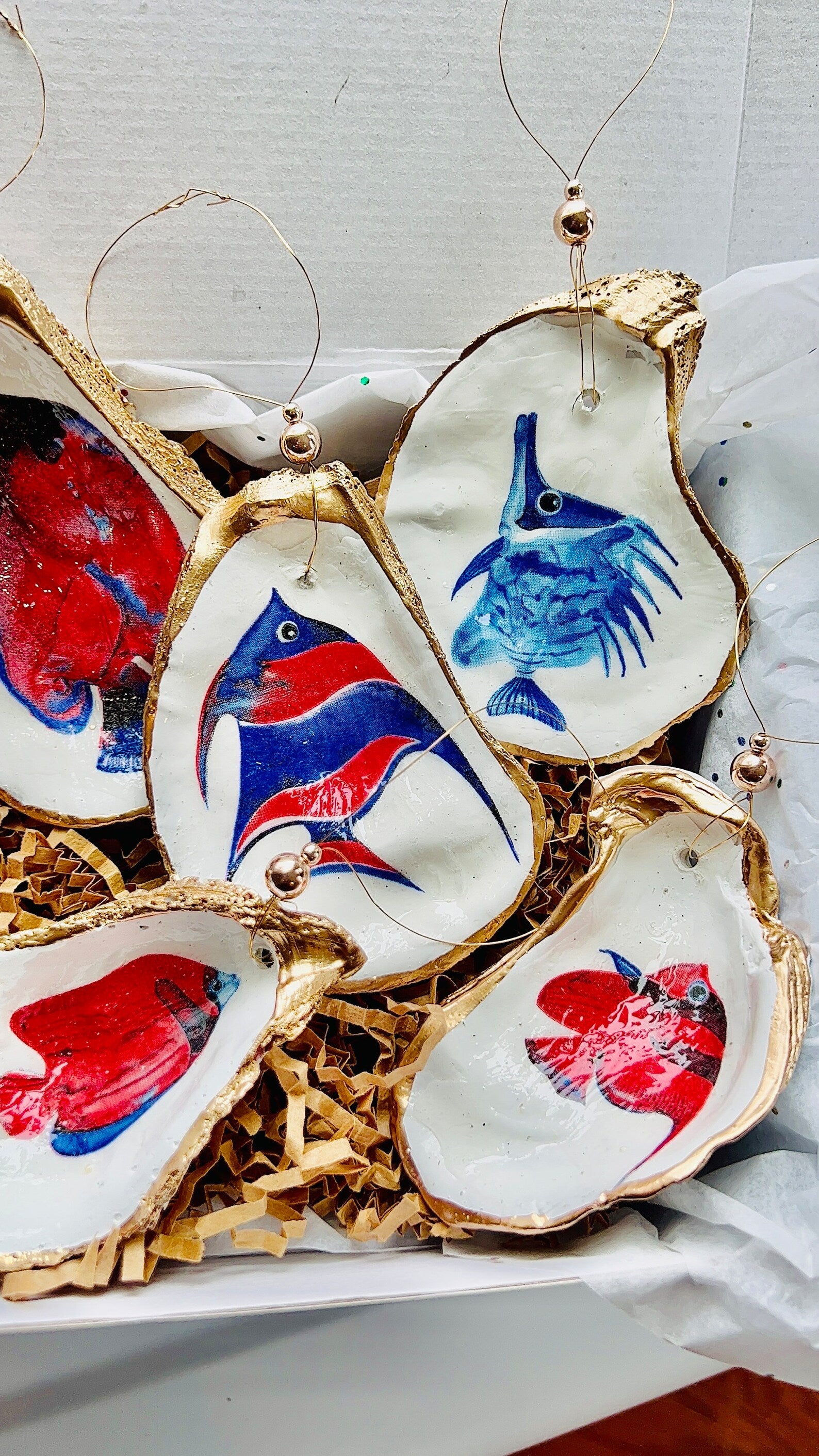 Two less fish in the Sea party favor. Fish in the Sea favor
