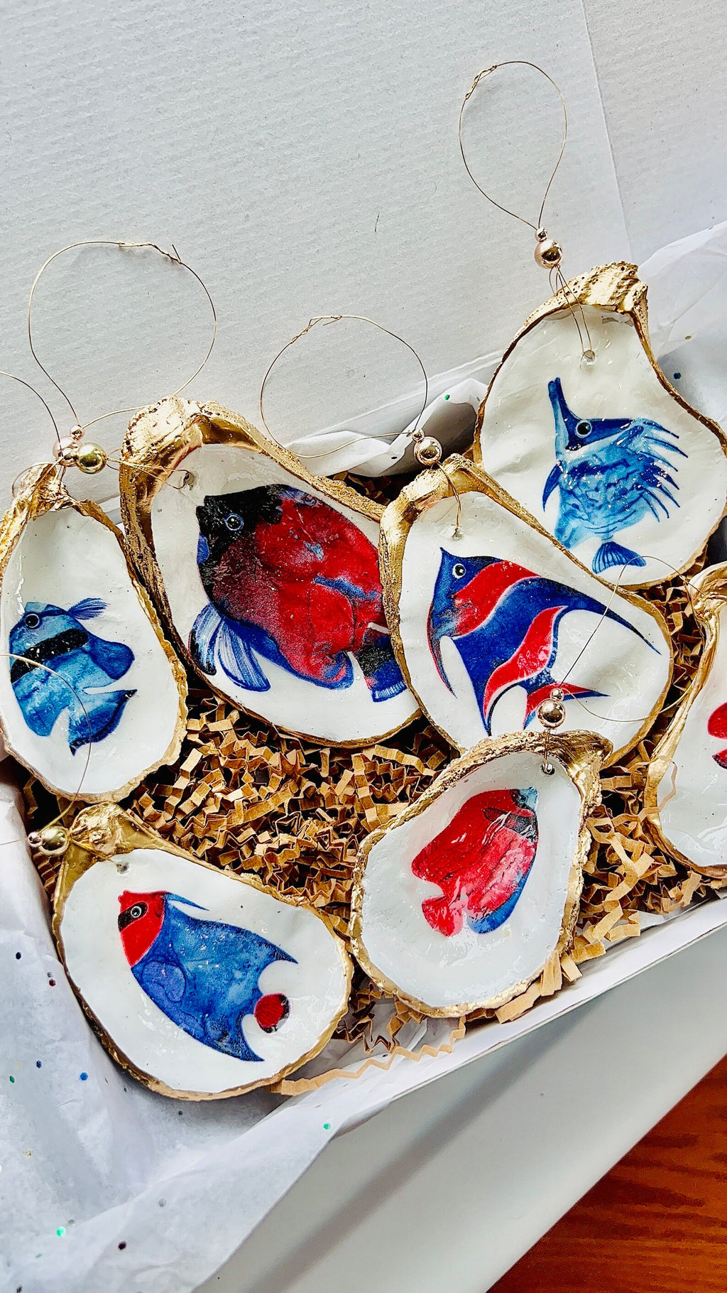 Two less fish in the Sea party favor. Fish in the Sea favor