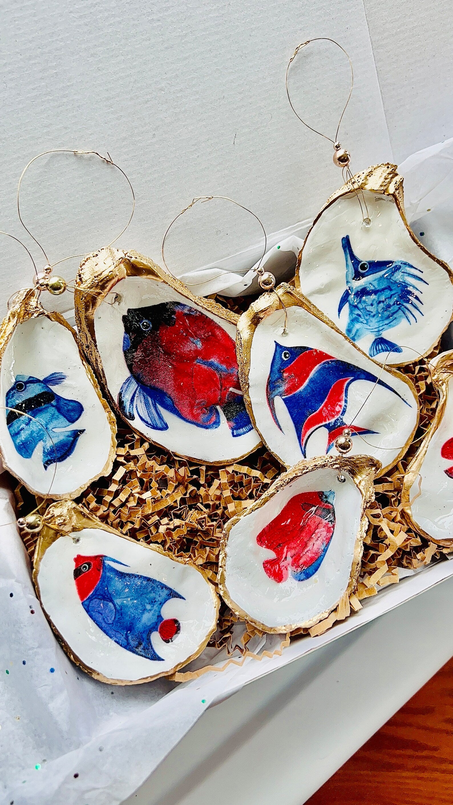 Two less fish in the Sea party favor. Fish in the Sea favor