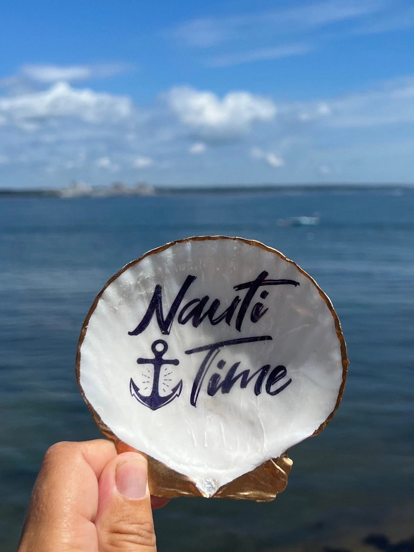 Beach Bachelorette Favor Idea Shell Dish