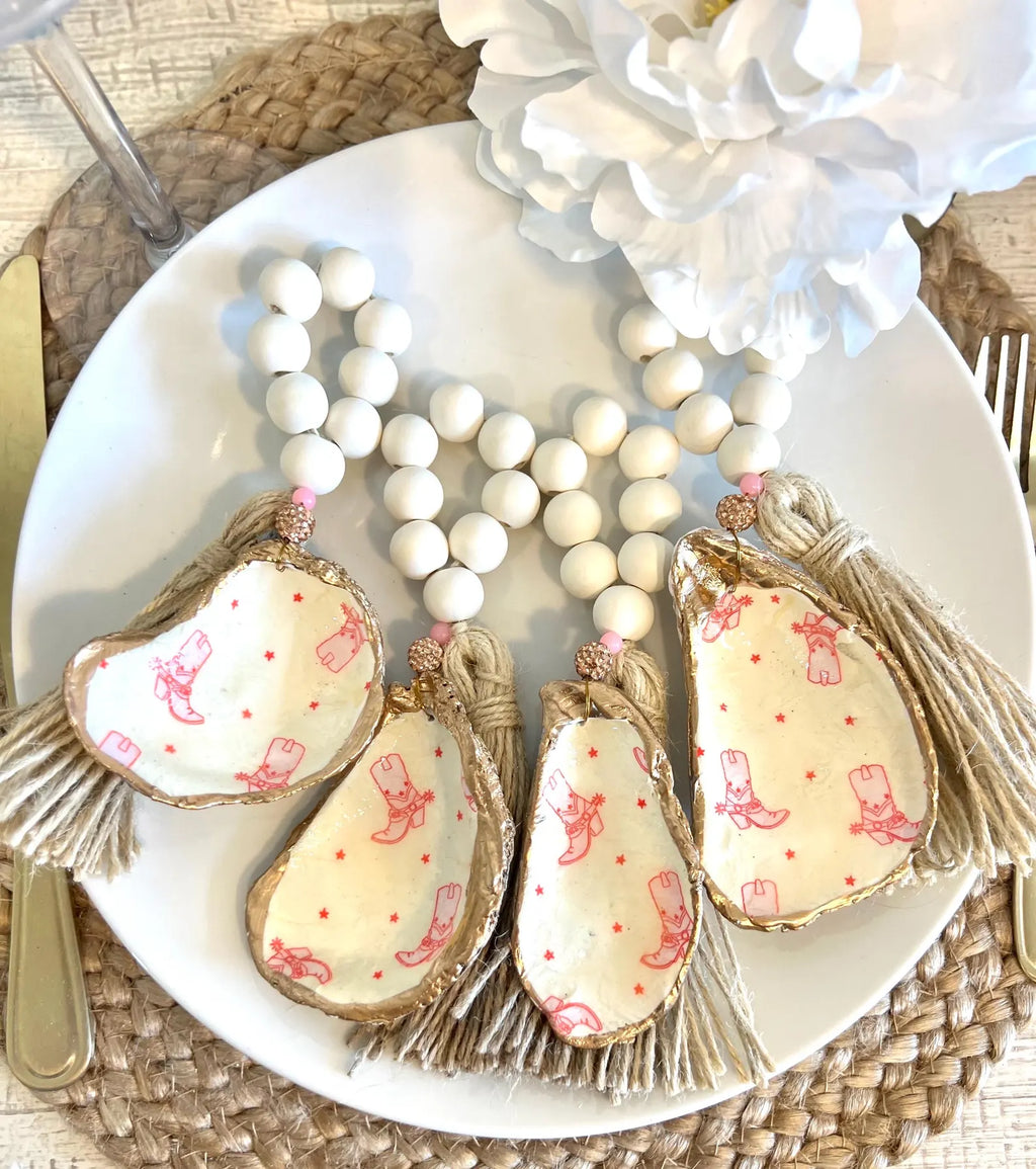 Coastal Cowgirl coquette shell dish