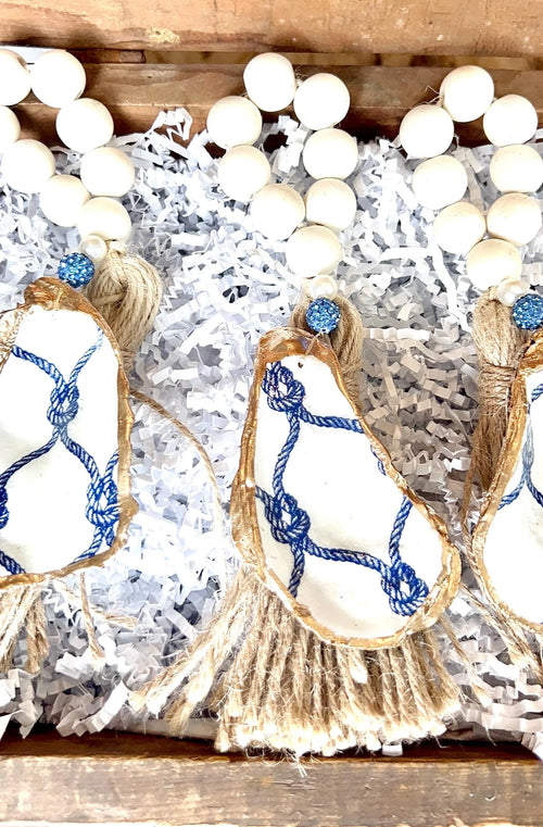 Beach Bridal shower Tie the Knot theme napkin ring or ring dish