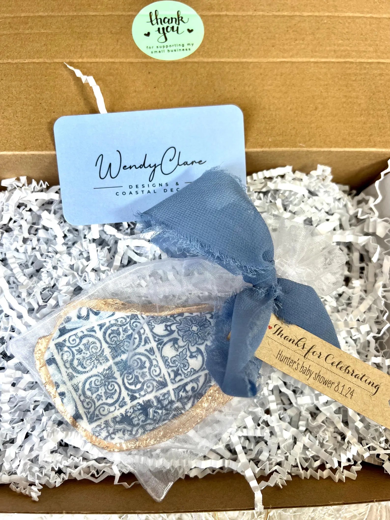 Mediterranean bridal shower favor. Italy baby shower favor.