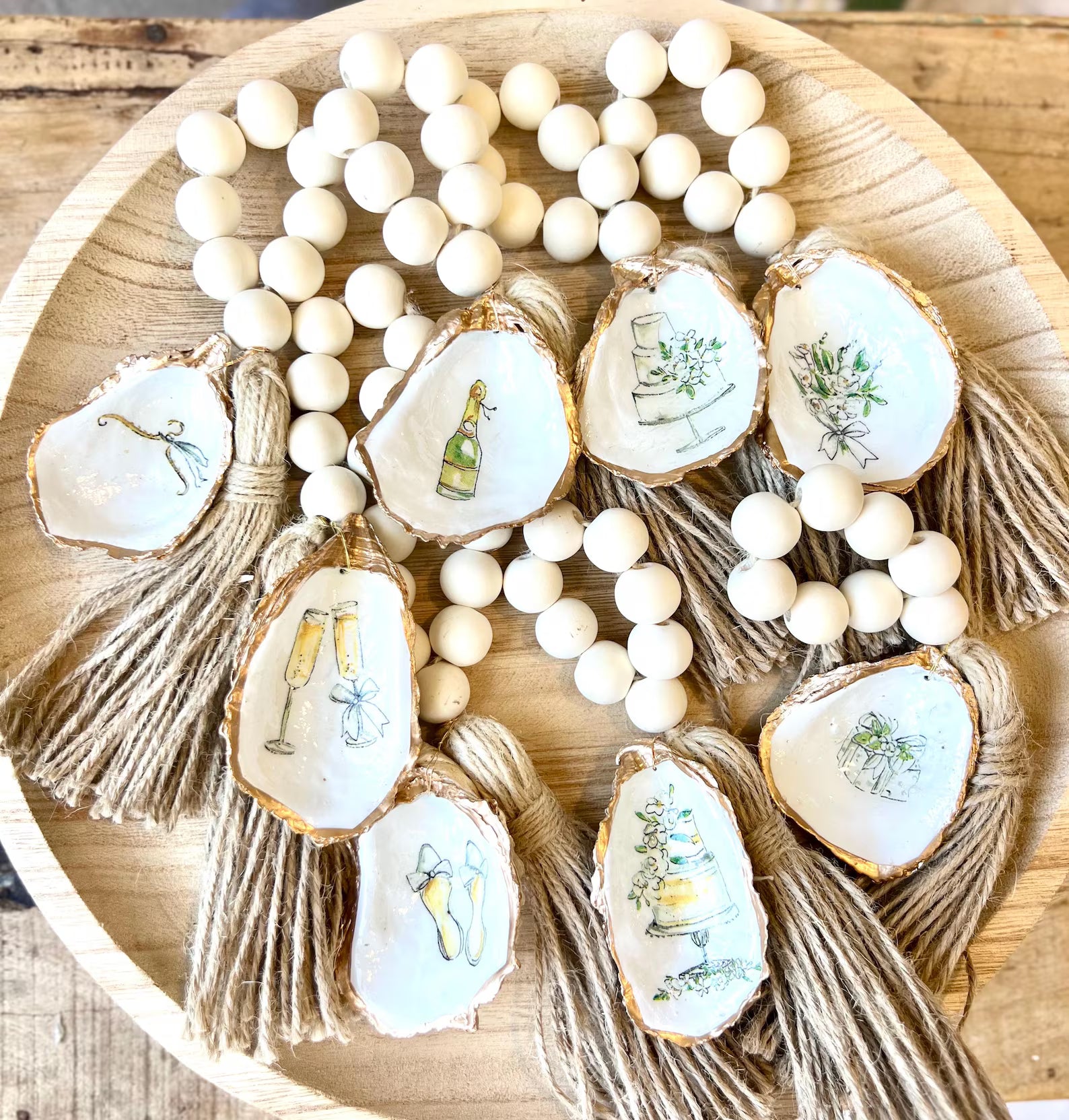 Pearls and Prosecco Party Favor