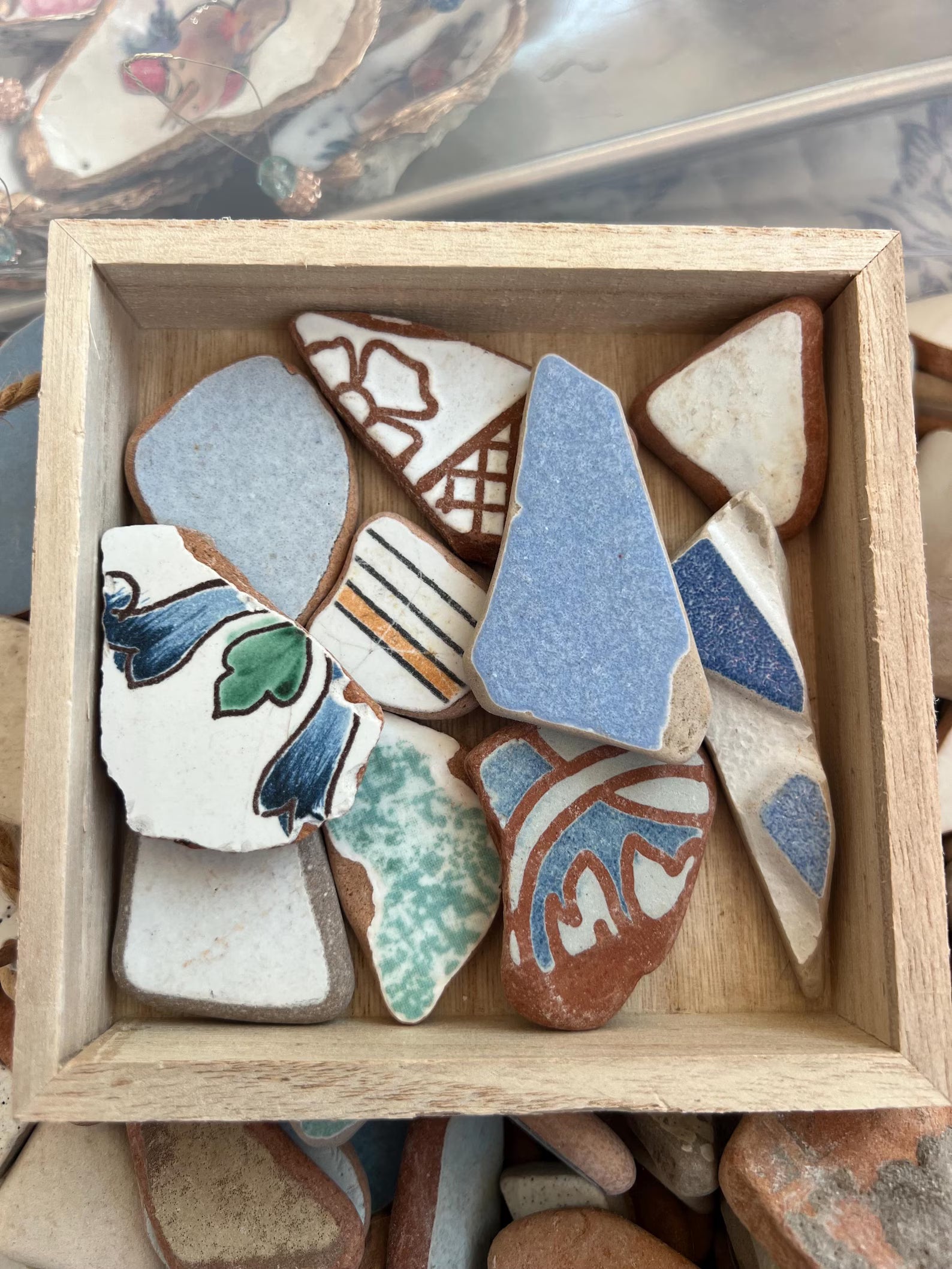 GENUINE SEA POTTERY from Italy. Sea pottery craft. Sea pottery jewlery.