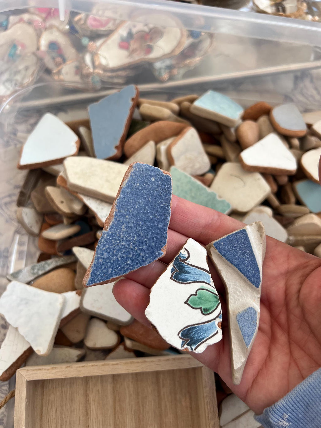 GENUINE SEA POTTERY from Italy. Sea pottery craft. Sea pottery jewlery.
