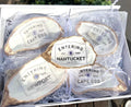 Nantucket wedding favor. Nantucket oyster ring dish favor