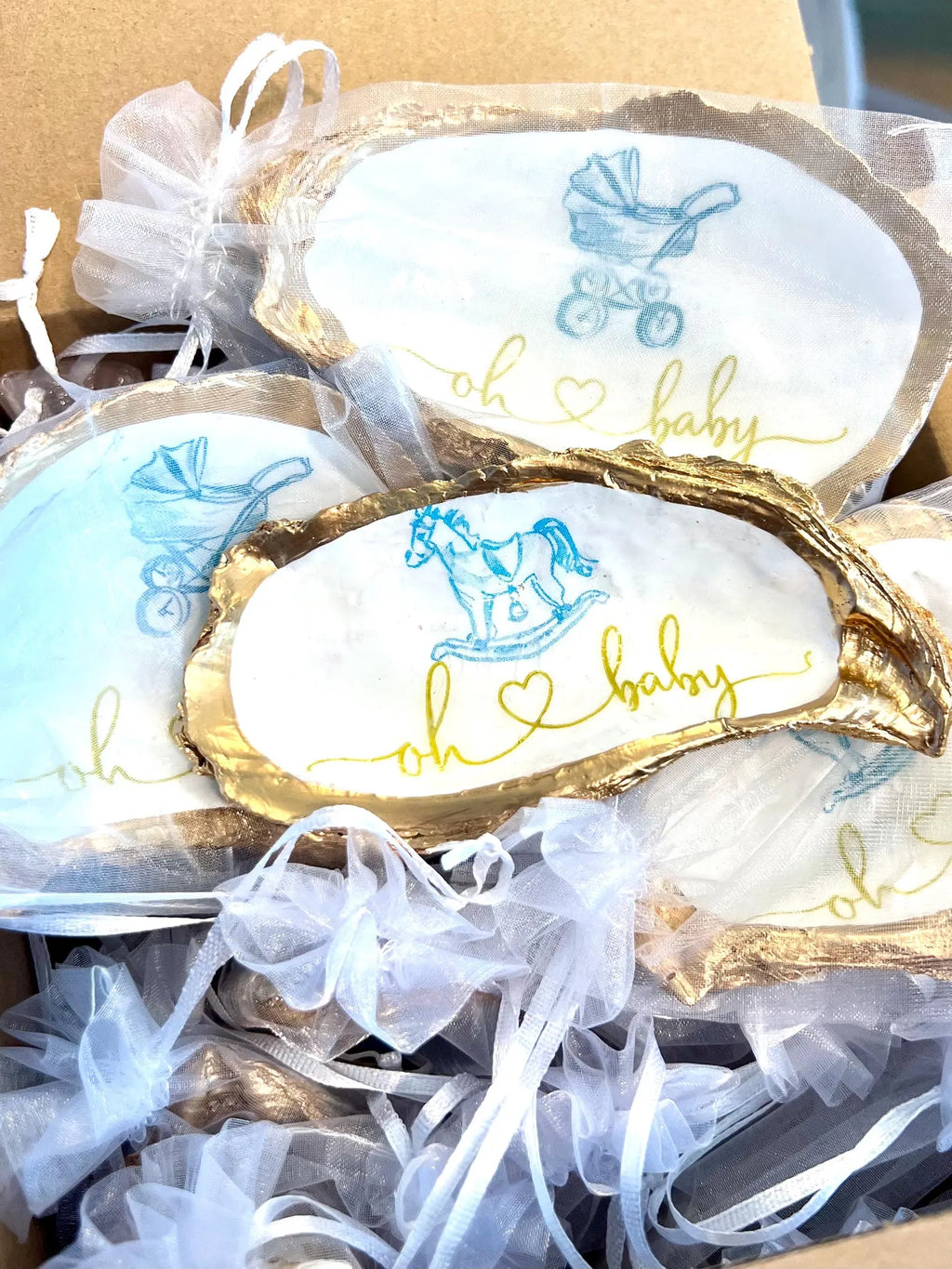 Mediterranean bridal shower favor. Italy baby shower favor.