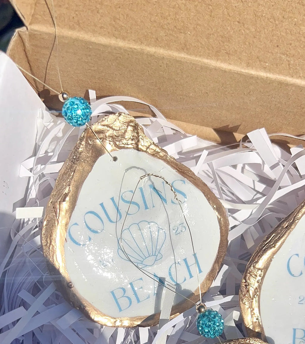 Cousins Beach Party Favor ornament. Summer I Turned Pretty Party Favor