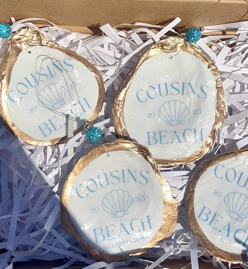 Cousins Beach Party Favor ornament. Summer I Turned Pretty Party Favor