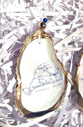 Martha’s Vineyard ornament. Martha’s Vineyard map Christmas ornament.