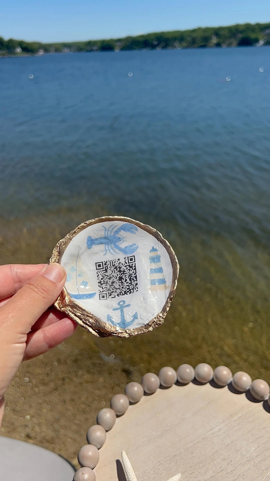 QR Code Shell Display