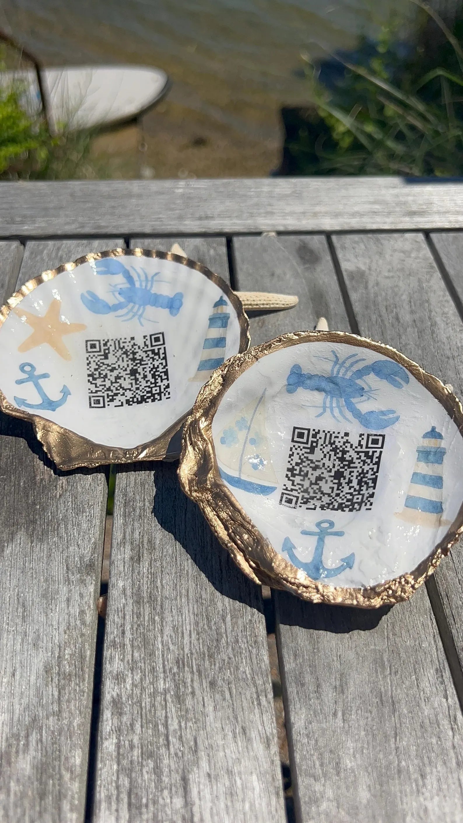 QR Code Shell Display