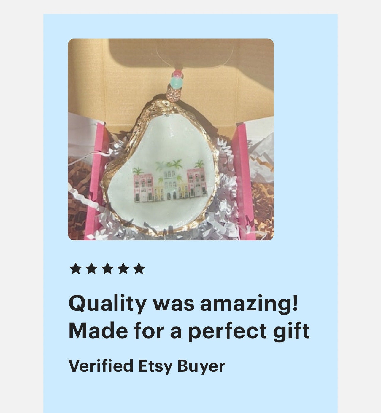 Charleston event favor oyster ornament. Charleston gala party favor. Charleston shower favor. Charleston bridesmaid proposal bachelorette