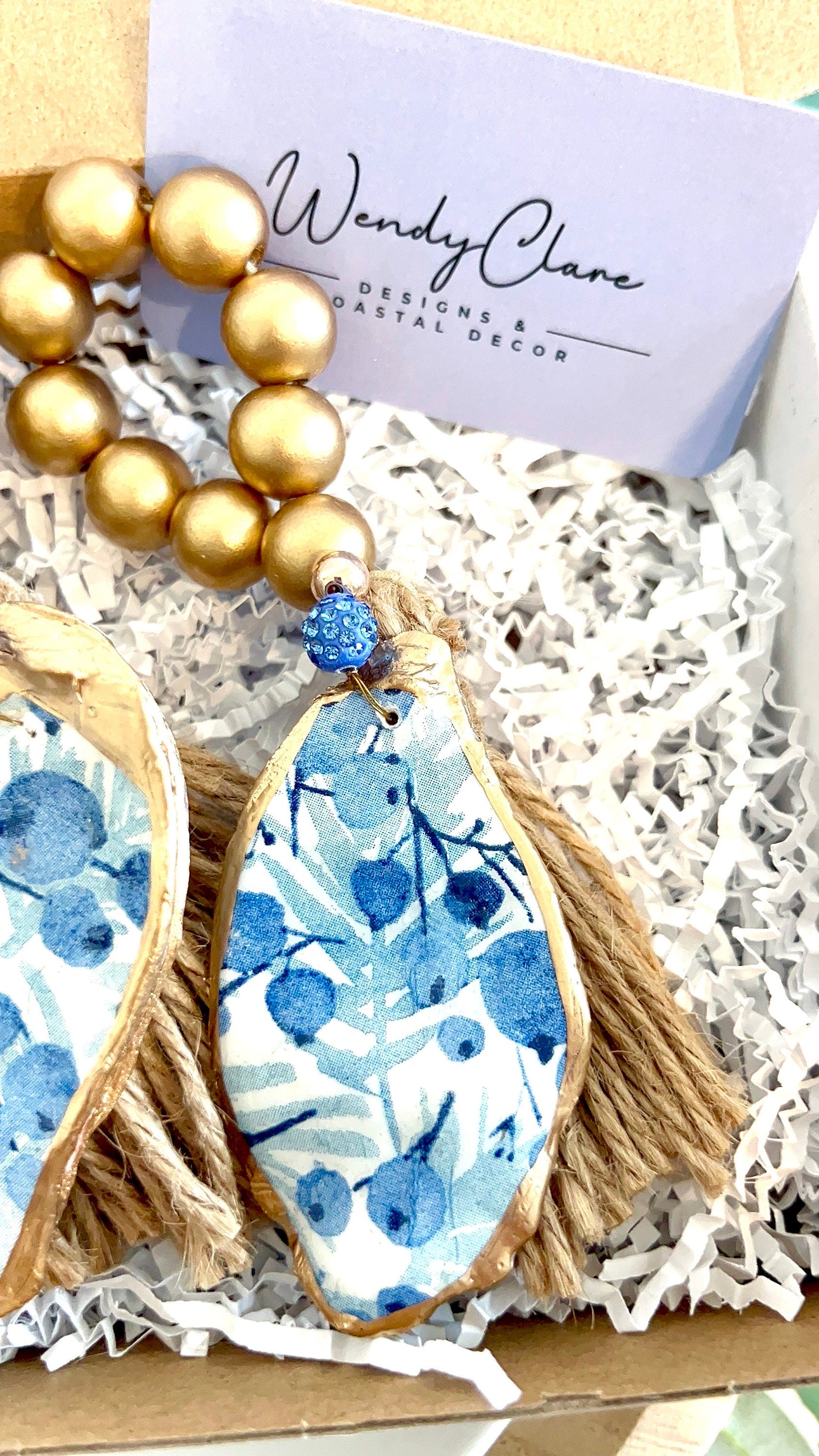 Beach Charity gala decor blueberry napkin ring. Hamptons coastal beach party decor. Nantucket event decor. classic Cape Cod coastal decor
